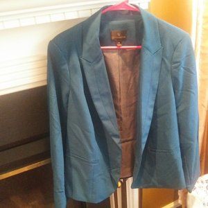 Turquoise casual blazer